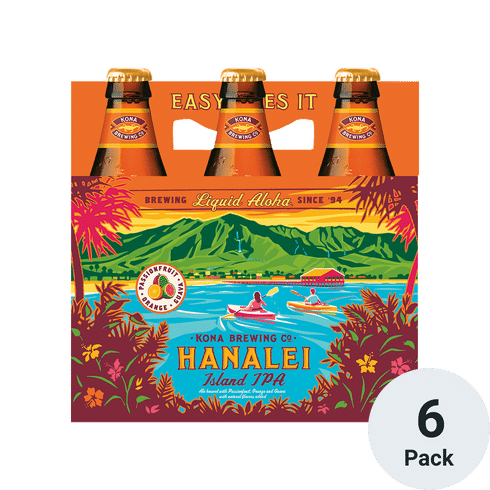 16 Kona Hanalei Island IPA  Beer Coasters 