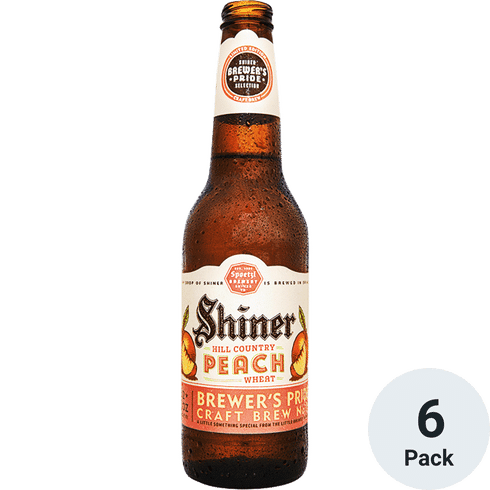 Shiner Peach Wheat 6pk-12oz Btls