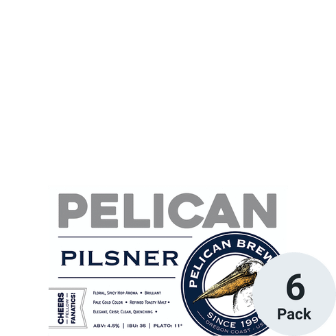 Pelican Pilsner 6pk-12oz Cans