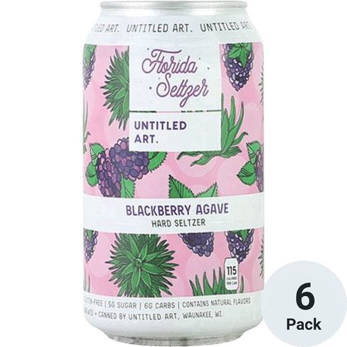 Untitled Art Florida Seltzer Blackberry Agave Total Wine More