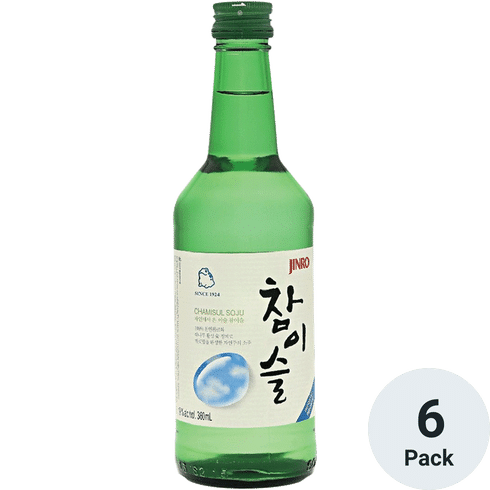 Jinro Chamisul Fresh Soju 6pk-375ml Bottles