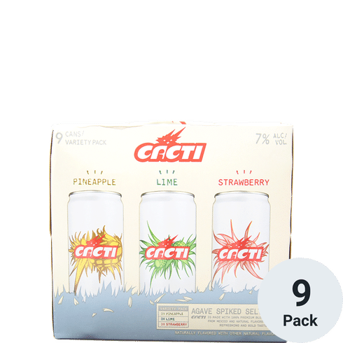 Cacti Agave Spiked Seltzer 9-12oz Can