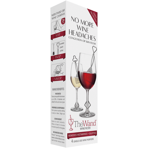 The Wand - Wine Filter 4pk 