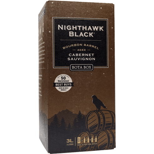 Bota Box Nighthawk Black Bourbon Barrel Aged Cabernet Sauvignon 3L Box
