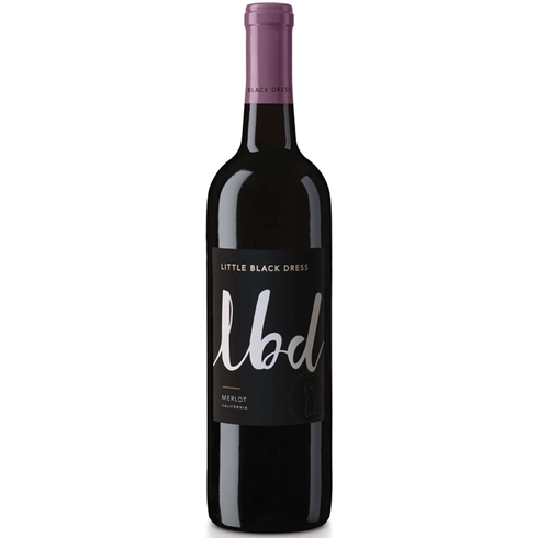 little black dress red