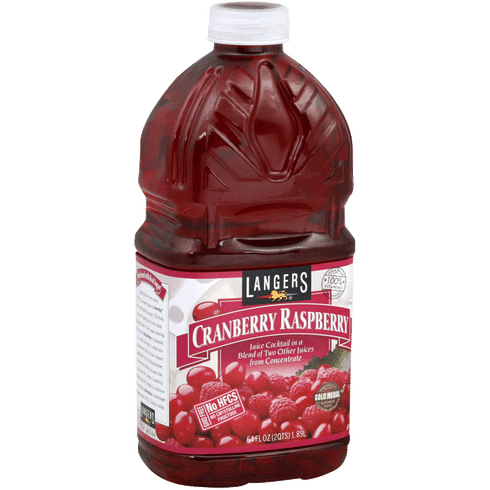 Langer's Cranberry Raspberry Juice 64oz Btl