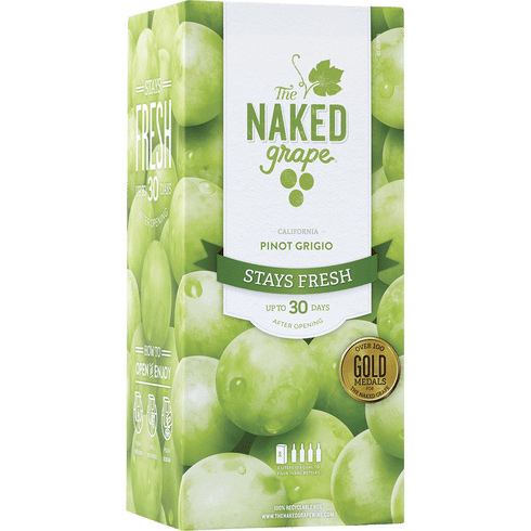 The Naked Grape Pinot Grigio 3L Box