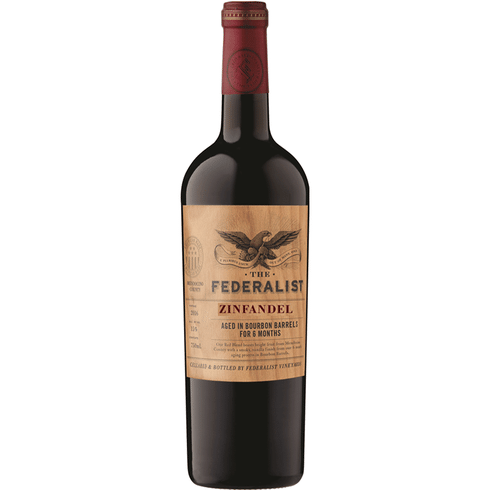 augment red blend aged in bourbon barrels