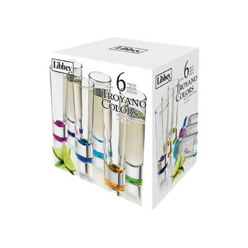 2oz Glass Shooters 6pk Total Wine More