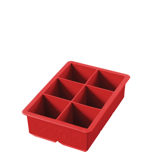 Tovolo - King Cube Tray - Red 