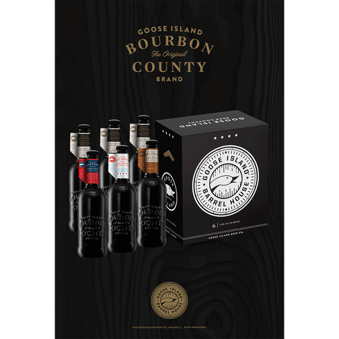 Goose Island Bourbon County Mix Gift pack - Six 16.9oz Bottles