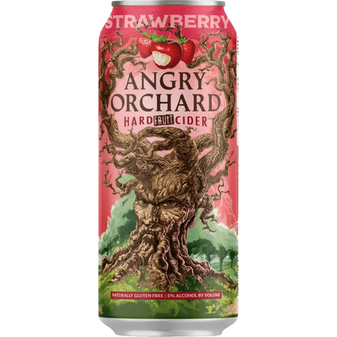 Angry Orchard Strawberry Fruit Cider 16oz Can