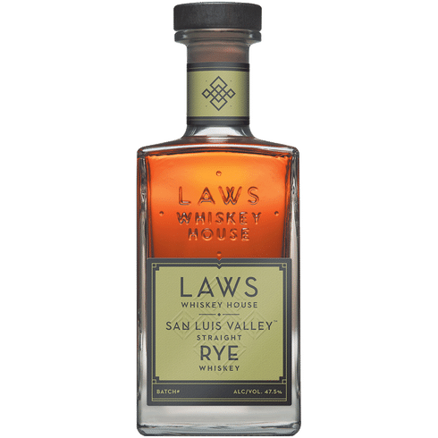 Laws Whiskey House San Luis Valley Straight Rye Whiskey 750ml