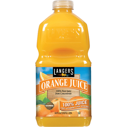 orange juice in a glass