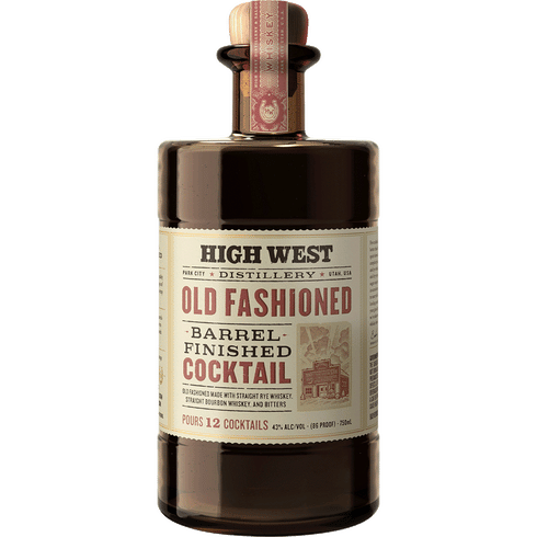 High West Old Fashioned Barrel Finished Cocktail 750ml