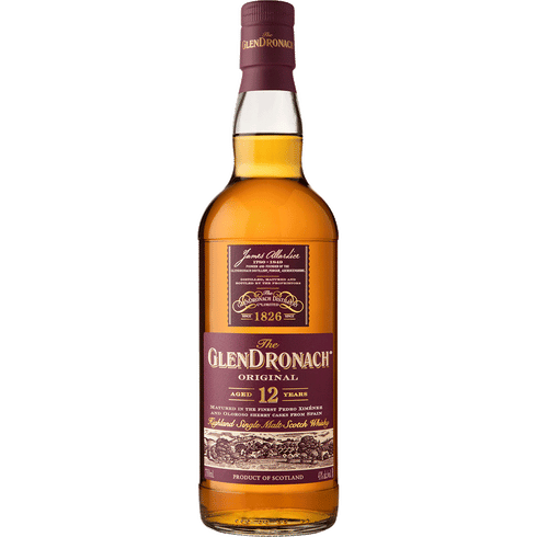 Glendronach 12 Year Single Malt Scotch Whisky 750ml