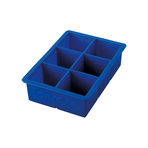 Tovolo King Cube Gray Silicone Ice Cube Tray Set of 2 Mold 