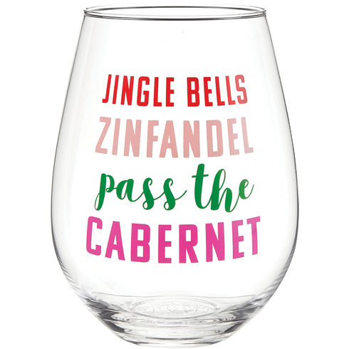 Stemless Wine - Jingle Bell Wine 