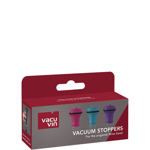 Vacu Vin Stoppers - Colors 2pk 