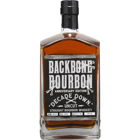 Backbone Bourbon Uncut Decade Down 750ml
