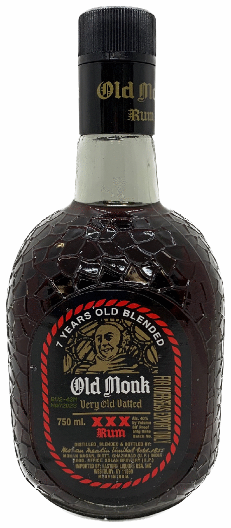 オールドモンク　OLD MONK Amazon.co.jp: オールドモンク ラム 750ml 1本 インドラム OLD