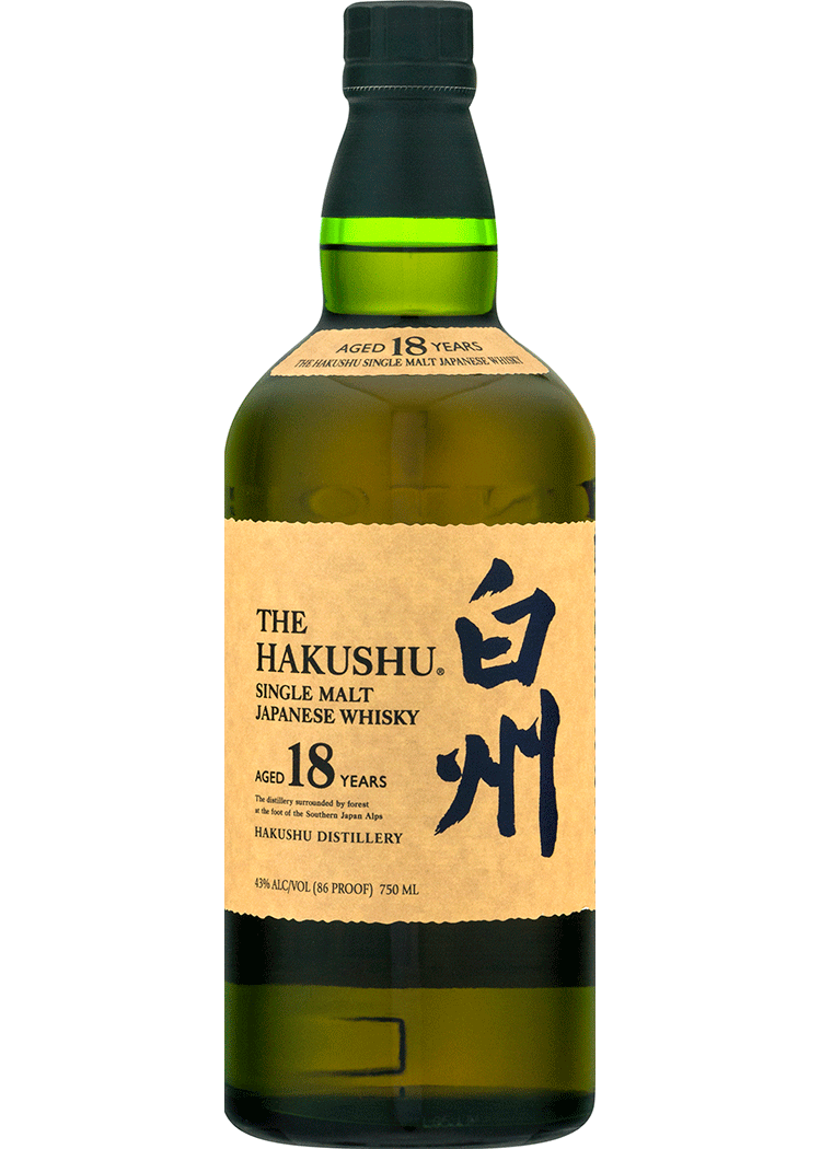 白州 THE HAKUSHU SINGLE MALT WHISKY 700ml The Hakushu Japanese Peated Whisky 18 Year 2024 Edition