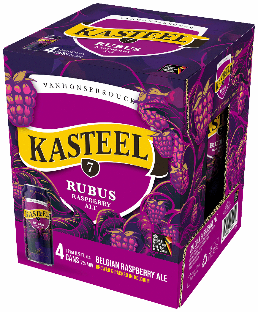 Rubus Raspberry Ale | Belgian-Style Ale by Kasteel | 16.9oz | Belgium