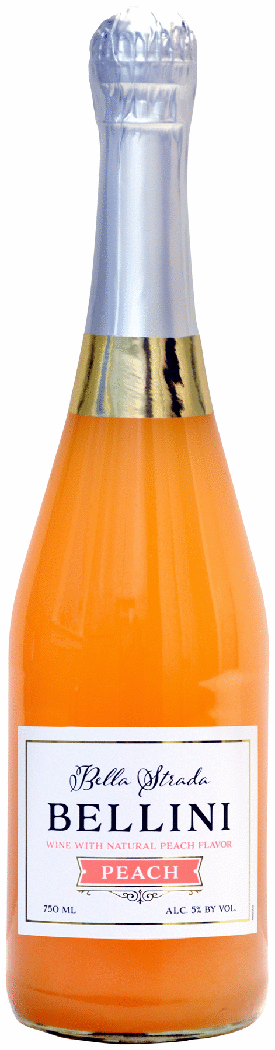 Bella Strada Bellini Peach Sparkling Wine