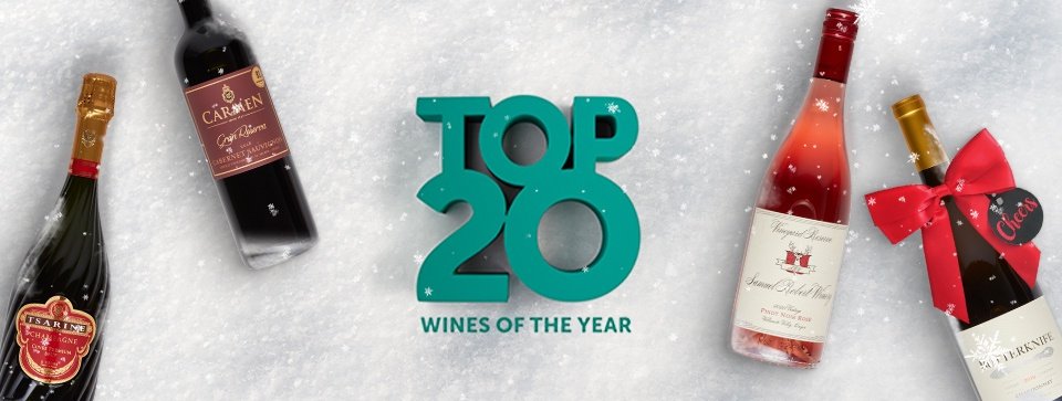 Shop Total Wine's Top 20 Wines of the Year for your family and friends for 2021 holiday season