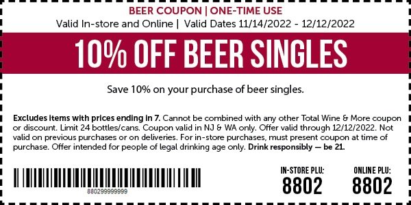Total shop wine coupons