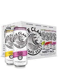 White Claw Cans.