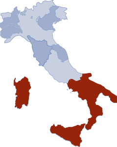 Southern Italy Wine Region