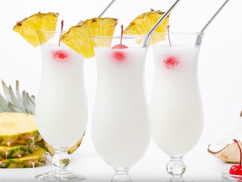 colada pia pina recipe drinks cocktail three