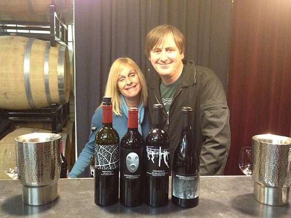 Paige & Tim Stevens of Stevens Winery