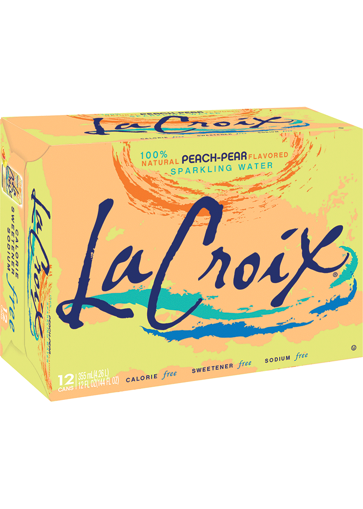 Lacroix Sparkling Peach Pear Total Wine & More