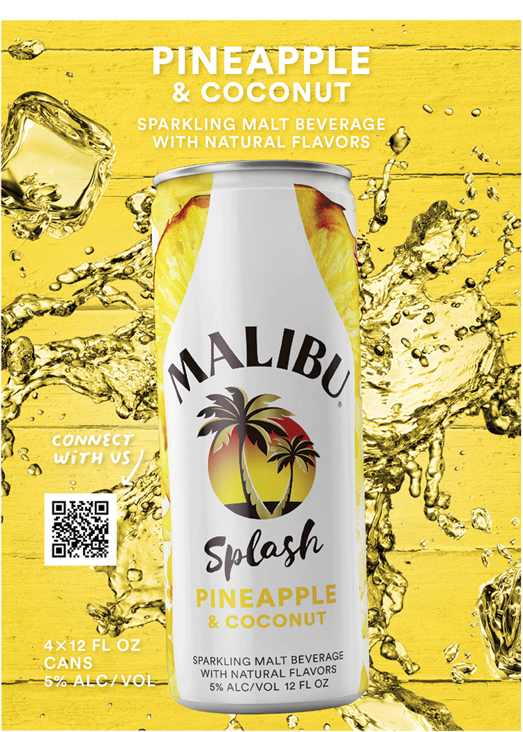 Malibu Splash Pineapple Coconut Total Wine & More