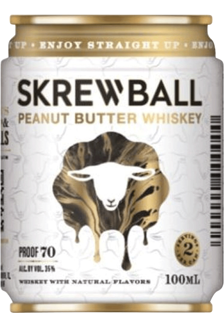 Skrewball Peanut Butter Whiskey Can Total Wine & More