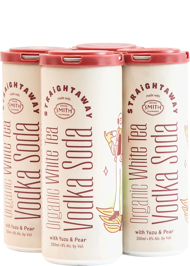 Straightaway Organic White Tea Vodka Soda Total Wine & More
