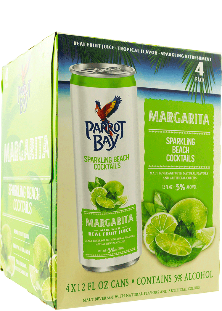 Parrot Bay Sparkling Beach Cocktails Margarita Total Wine & More