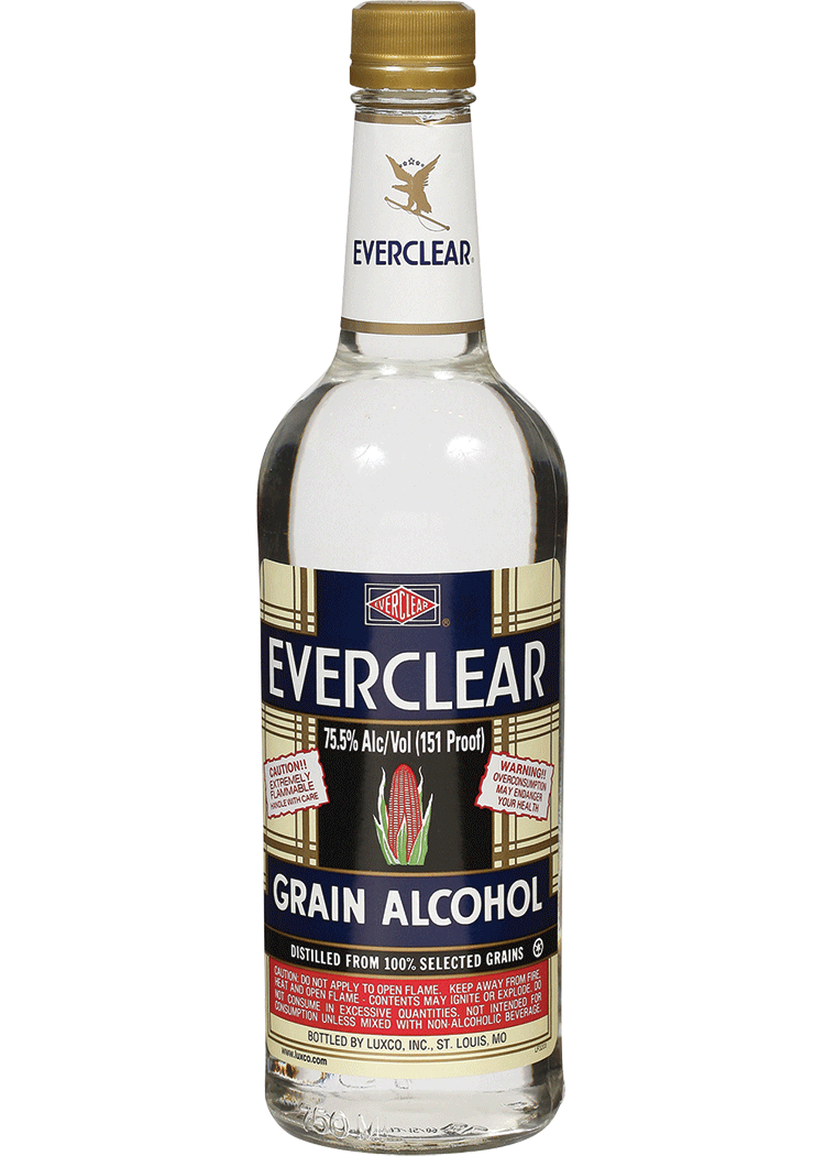 Everclear Grain Alcohol 151 Total Wine & More