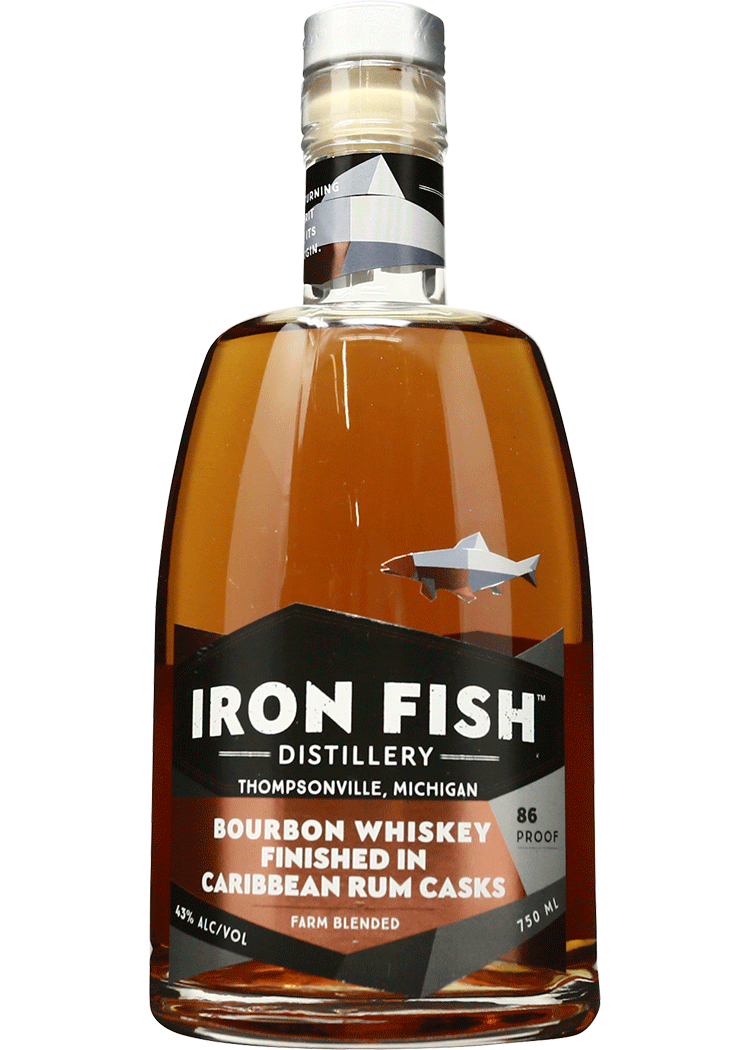 Iron Fish Rum Cask Bourbon Whiskey Total Wine & More