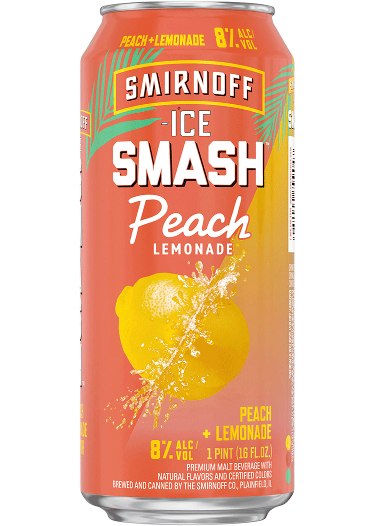 Smirnoff SMASH Peach Lemonade Total Wine & More