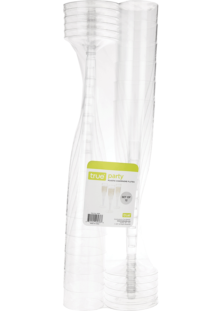 5.5oz Plastic Champagne Flute 12pk Total Wine & More