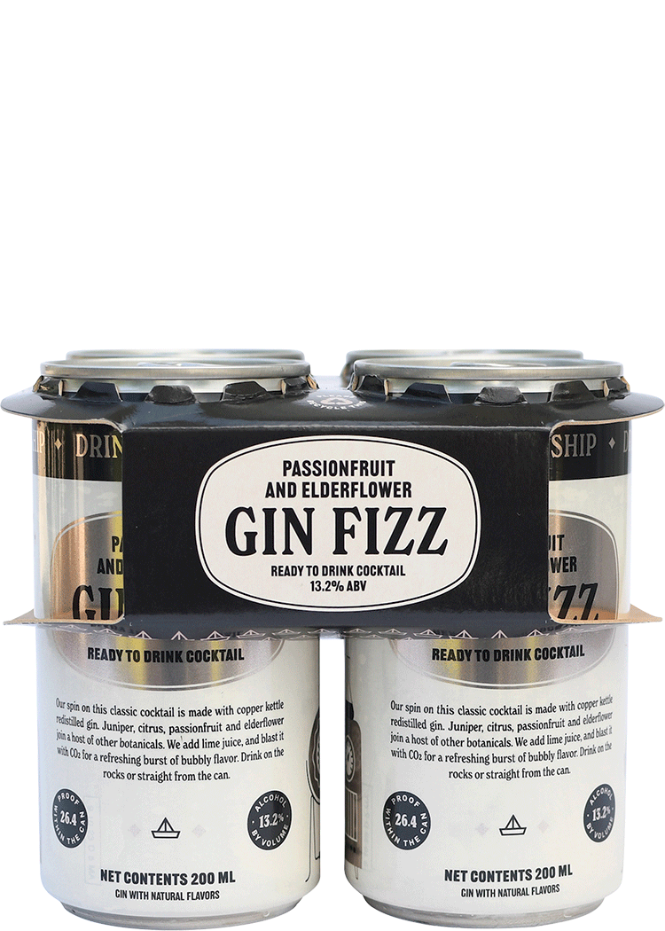 Drinkmanship Passionfruit and Elderflower Gin Fizz Total Wine & More