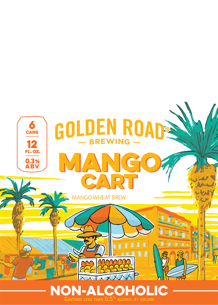 Golden Road Mango Cart NonAlcoholic Total Wine & More