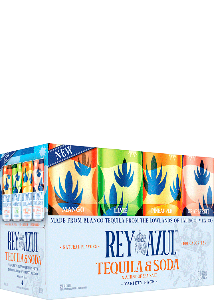 Rey Azul Tequila Soda Variety Total Wine & More