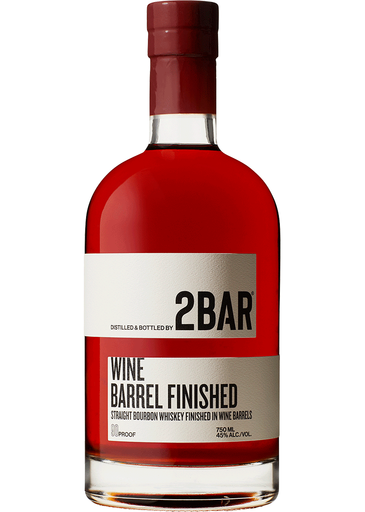 2Bar Wine Barrel Finished Straight Bourbon Whiskey Total Wine & More