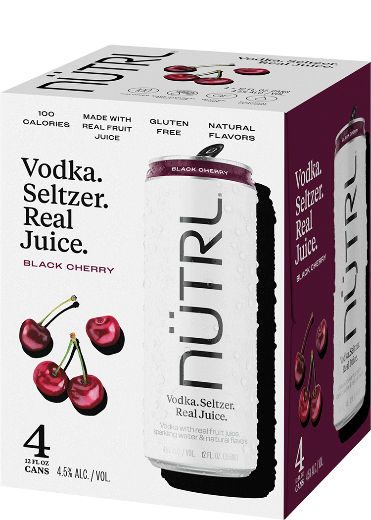 NUTRL Black Cherry Hard Seltzer | Total Wine & More