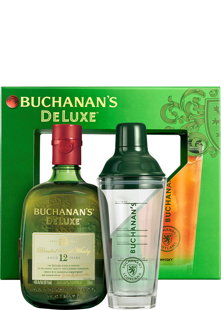 Buchanans Deluxe with Shaker Gift Total Wine & More