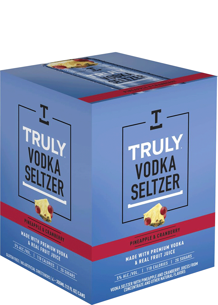 Truly Vodka Soda Pineapple and Cranberry Total Wine & More